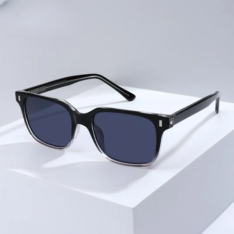 JEKA TR/Memory Plastic Round Sunglasses Unisex-9