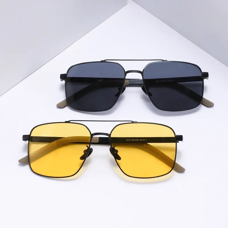 JEKA Metal Aviator Sunglasses Unisex-2
