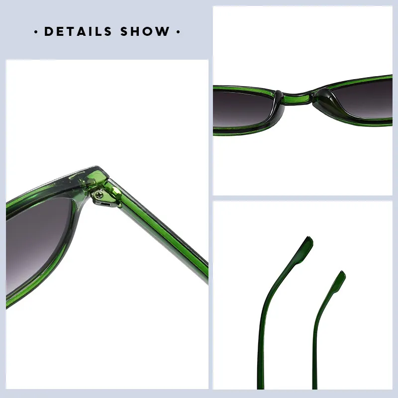 JEKA PC Square Sunglasses Unisex-2