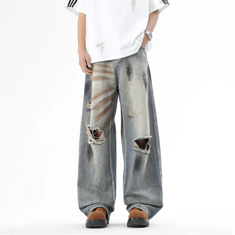 Dme Jeans Unisex Vintage Blue-2