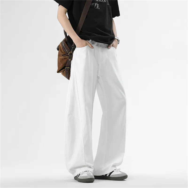 Dme Jeans Unisex White-6