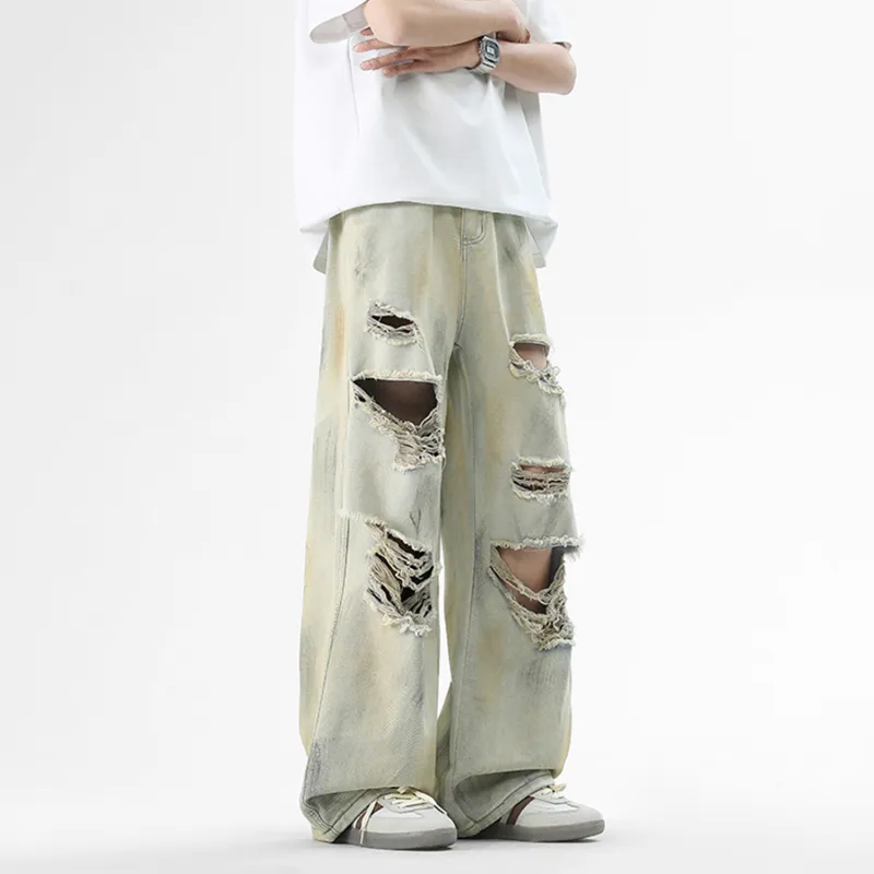 Dme Jeans Unisex Yellow Mud-5