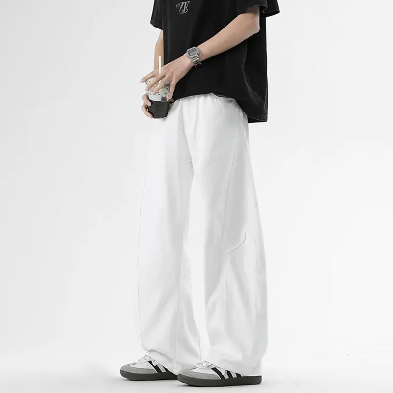 Dme Jeans Unisex White-4