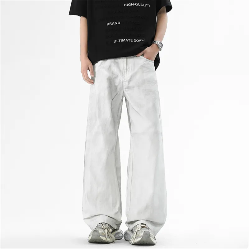 Dme Jeans Unisex White-2