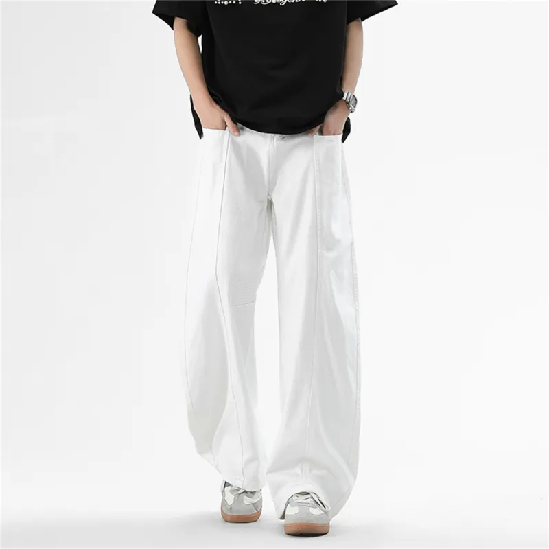 Dme Jeans Unisex White-2