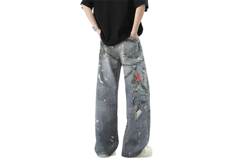 Dme Jeans Unisex Dark Blue-1