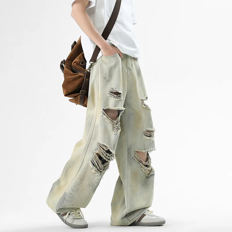 Dme Jeans Unisex Yellow Mud-6