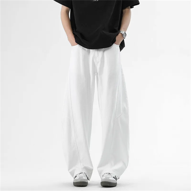 Dme Jeans Unisex White-2