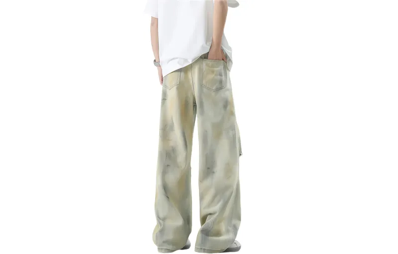 Dme Jeans Unisex Yellow Mud-1