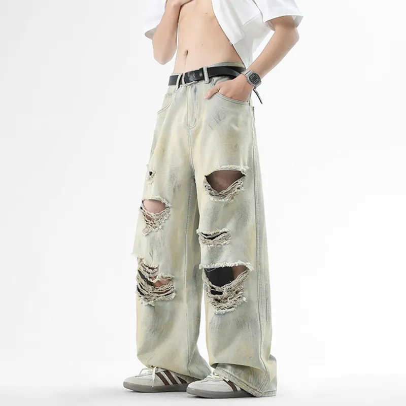 Dme Jeans Unisex Yellow Mud-3