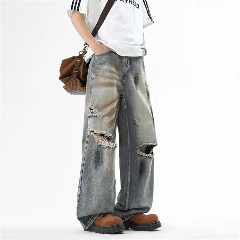 Dme Jeans Unisex Vintage Blue-5