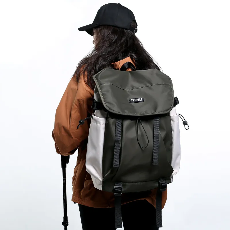 TRUFFLE Fabric Backpack Unisex Multicolor-2