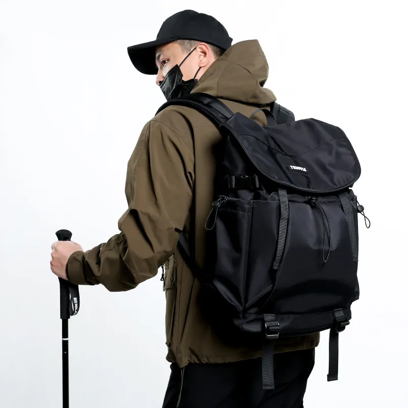 TRUFFLE Fabric Backpack Unisex Multicolor-8