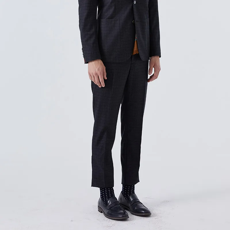 LIU·JO UOMO Suit Trouser Men's Black Gray-4