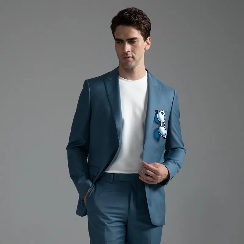 LIU·JO UOMO Business Suit Men's Light Blue-2