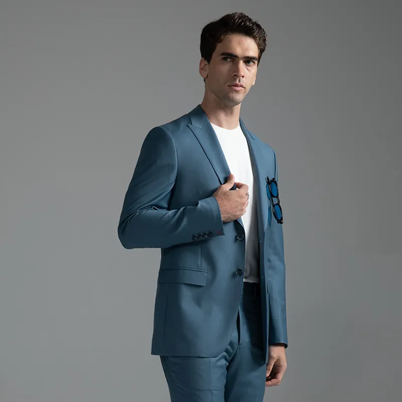 LIU·JO UOMO Business Suit Men's Light Blue-6