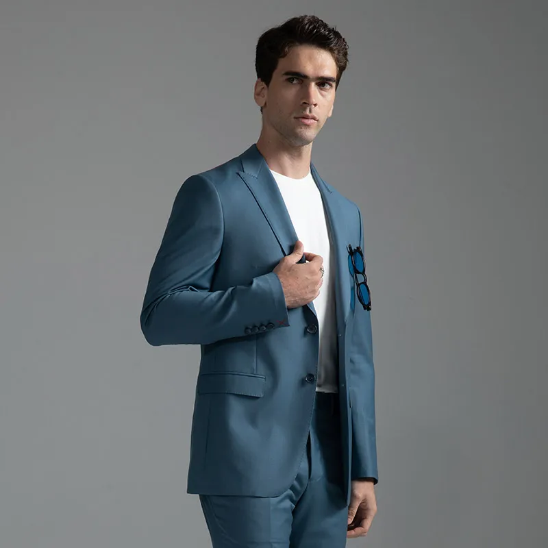 LIU·JO UOMO Business Suit Men's Light Blue-4
