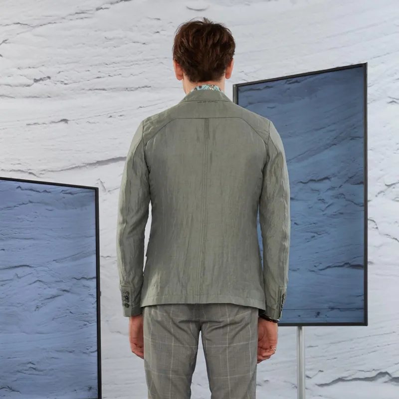 LIU·JO UOMO Business Suit Men's Aqua Green-3