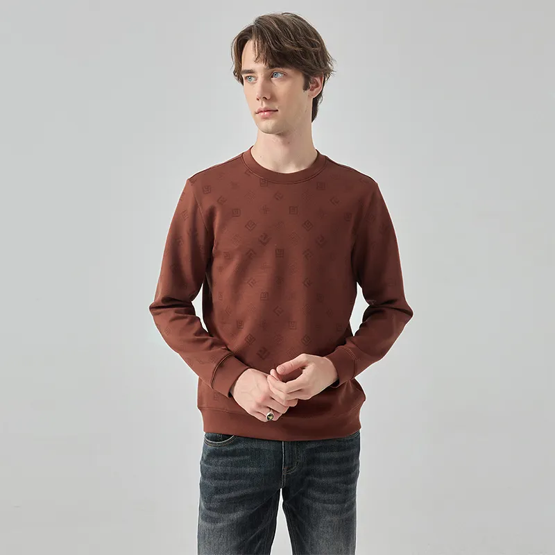 LIU·JO UOMO Sweatshirt Men's Brick Red-2