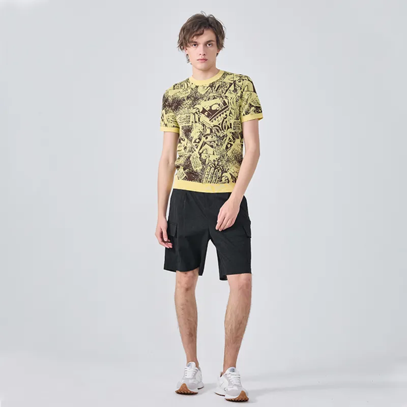 LIU·JO UOMO T Shirt Men's Mixed Yellow-5