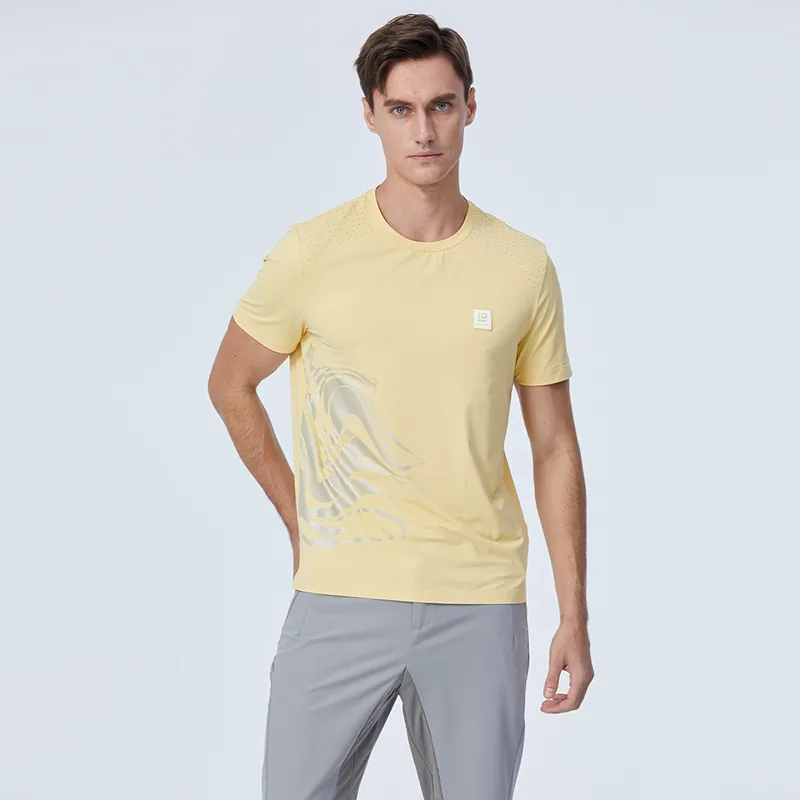 LIU·JO UOMO T Shirts Men Yellow-5