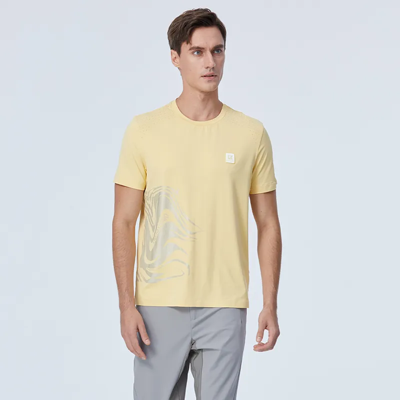 LIU·JO UOMO T Shirts Men Yellow-2
