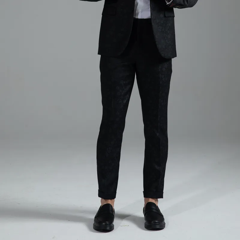 LIU·JO UOMO Suit Trouser Men's Black Gray-5