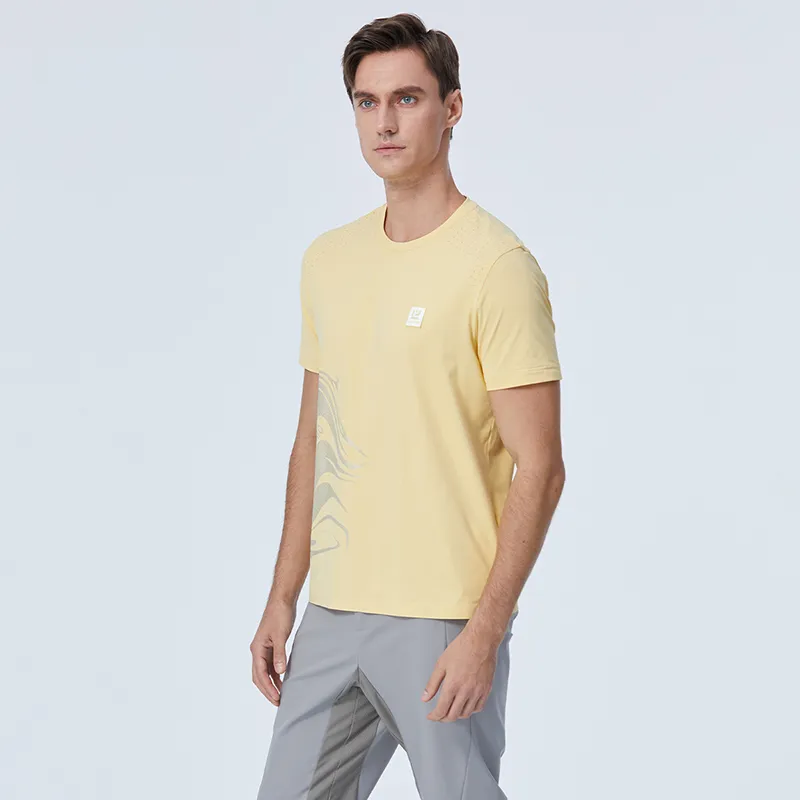 LIU·JO UOMO T Shirts Men Yellow-3