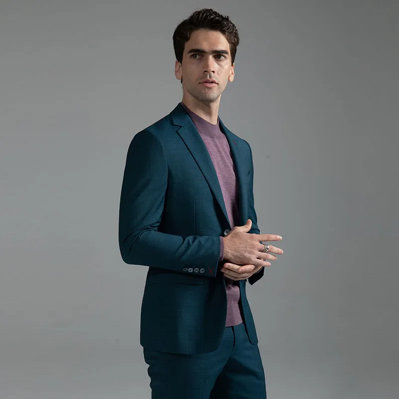 LIU·JO UOMO Business Suit Men's Peacock Blue-5