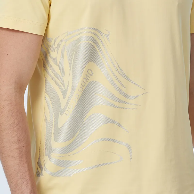LIU·JO UOMO T Shirts Men Yellow-6