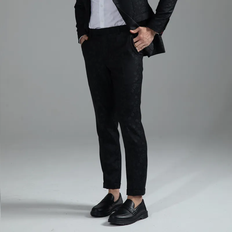 LIU·JO UOMO Suit Trouser Men's Black Gray-3