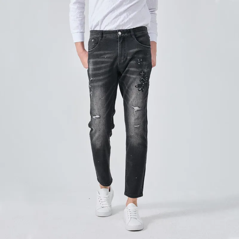 LIU·JO UOMO Jeans Men's Dark Gray-3