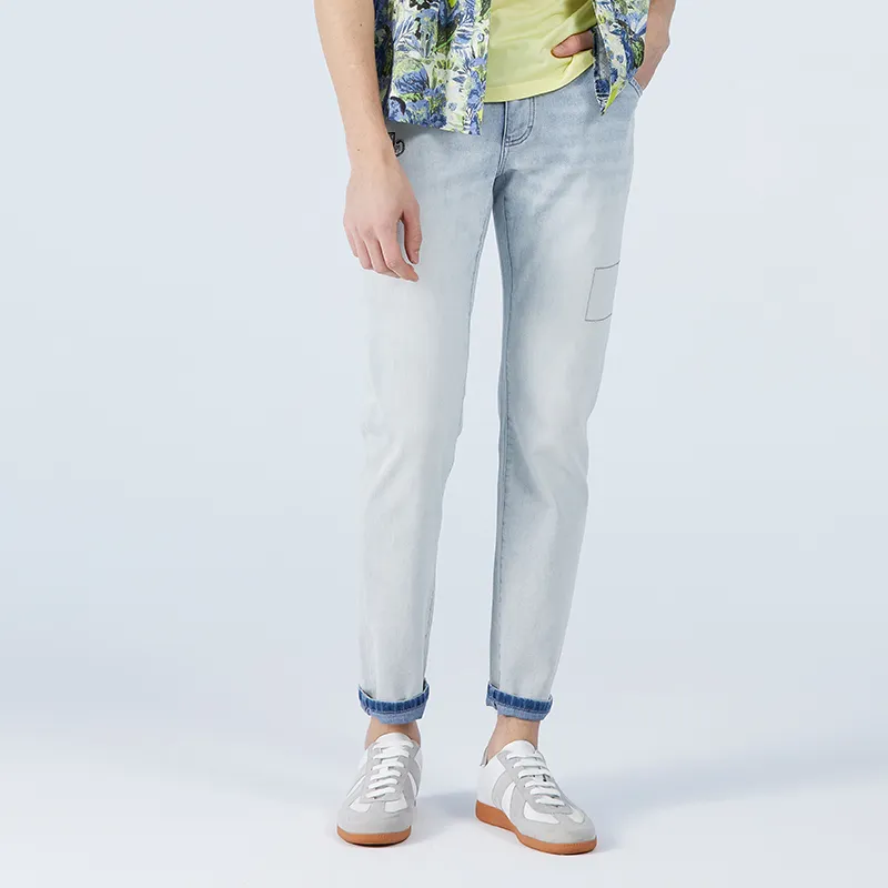 LIU·JO UOMO Jeans Men Light Blue-2