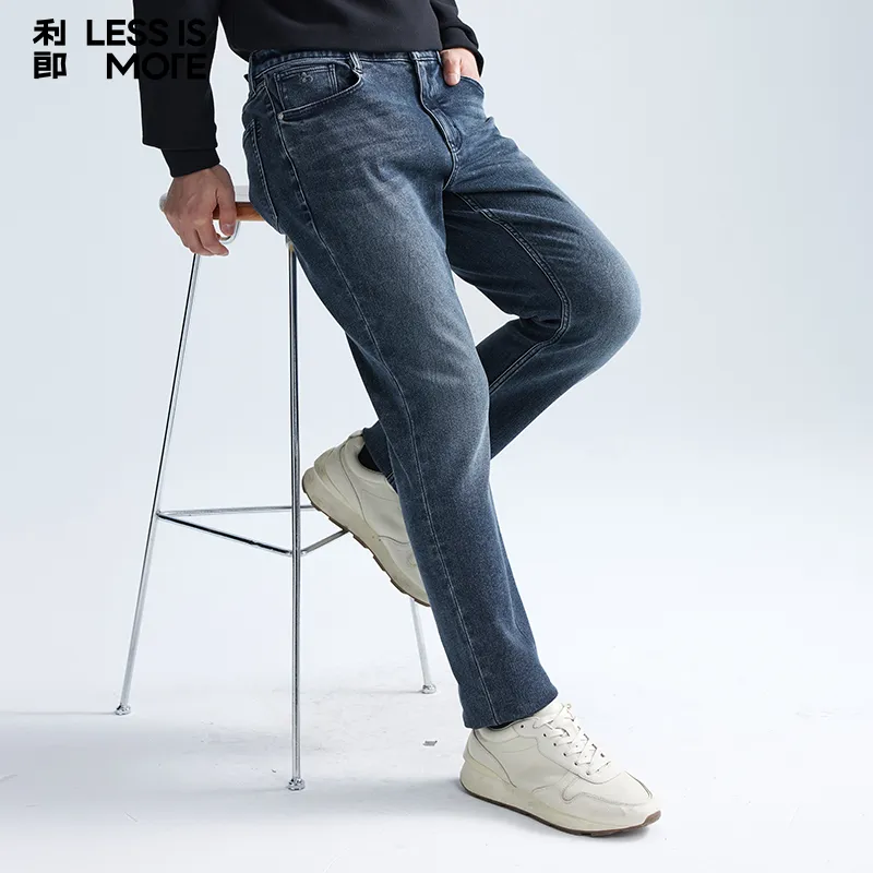 LESS IS MORE Jeans Men's Denim Blue-6