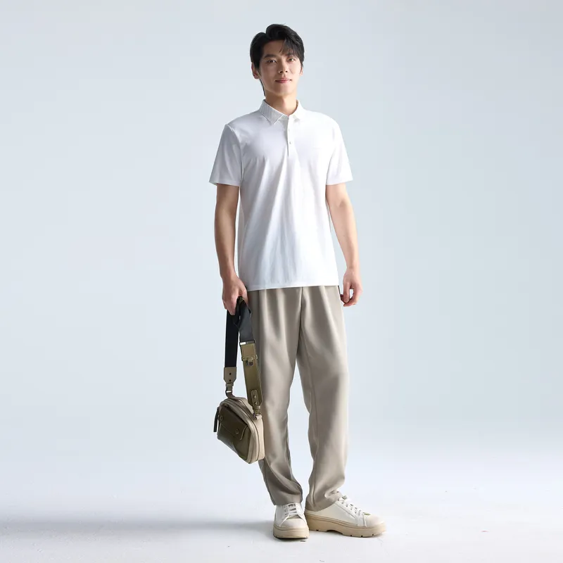 LESS IS MORE Polo Shirts Men-4