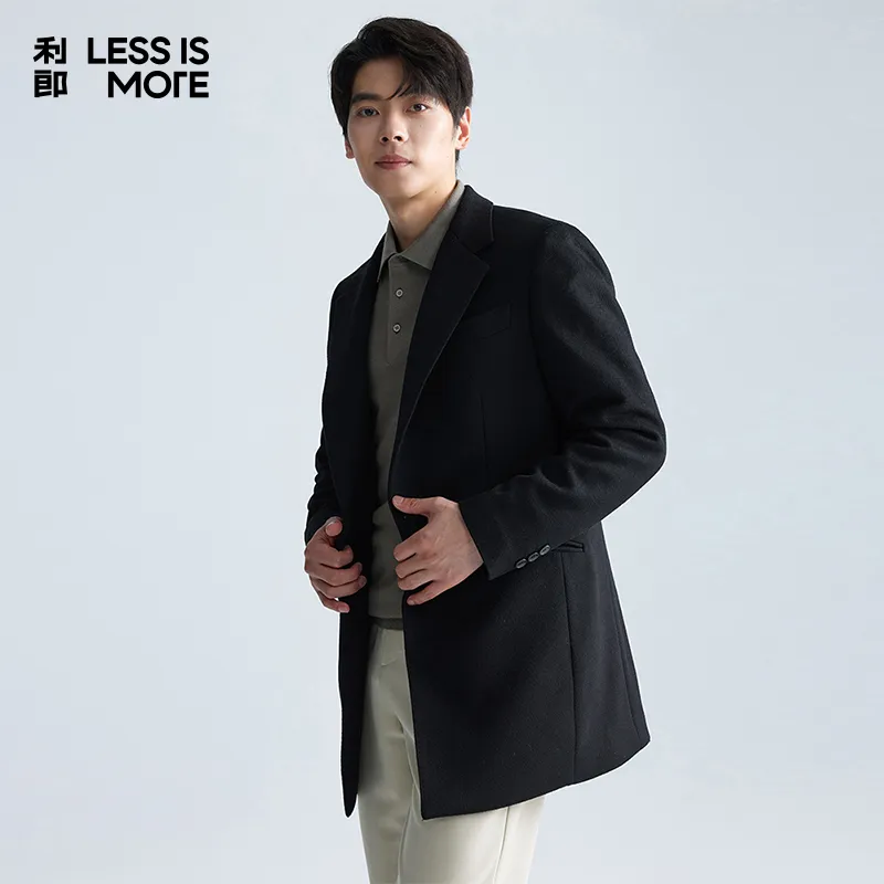 LESS IS MORE Coats Men-2