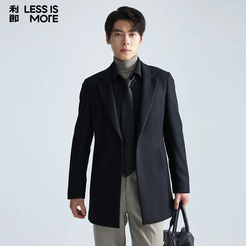 LESS IS MORE Coats Men-2