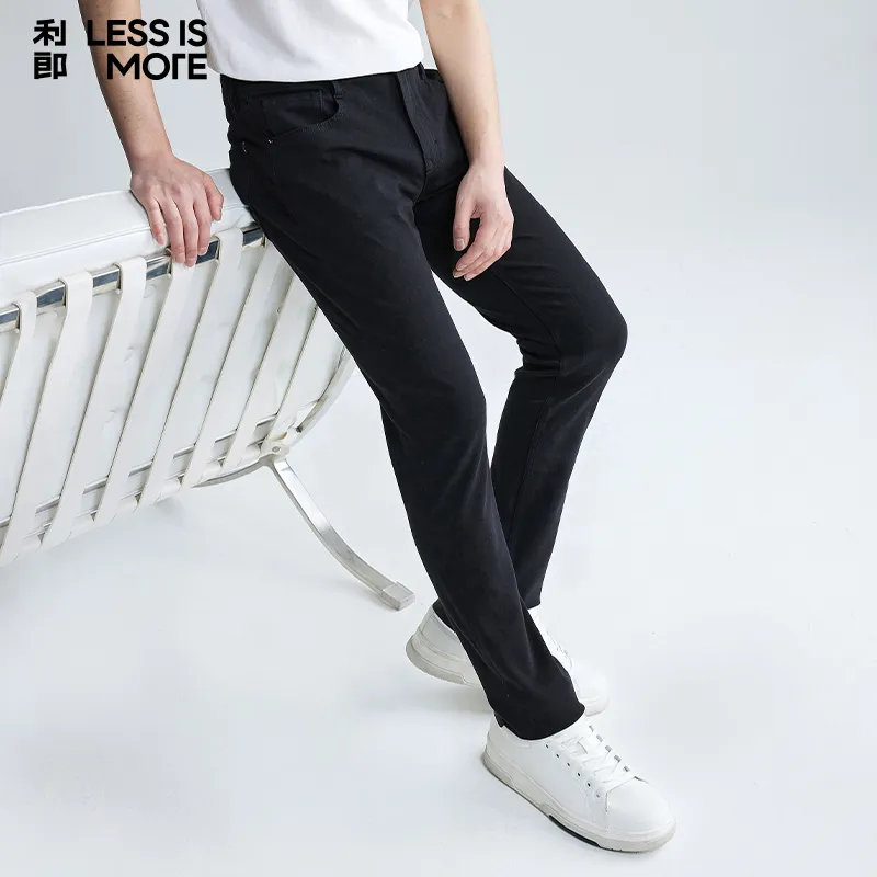LESS IS MORE Jeans Men Black-3