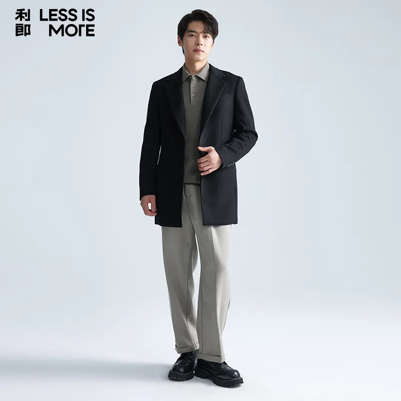 LESS IS MORE Coats Men-4