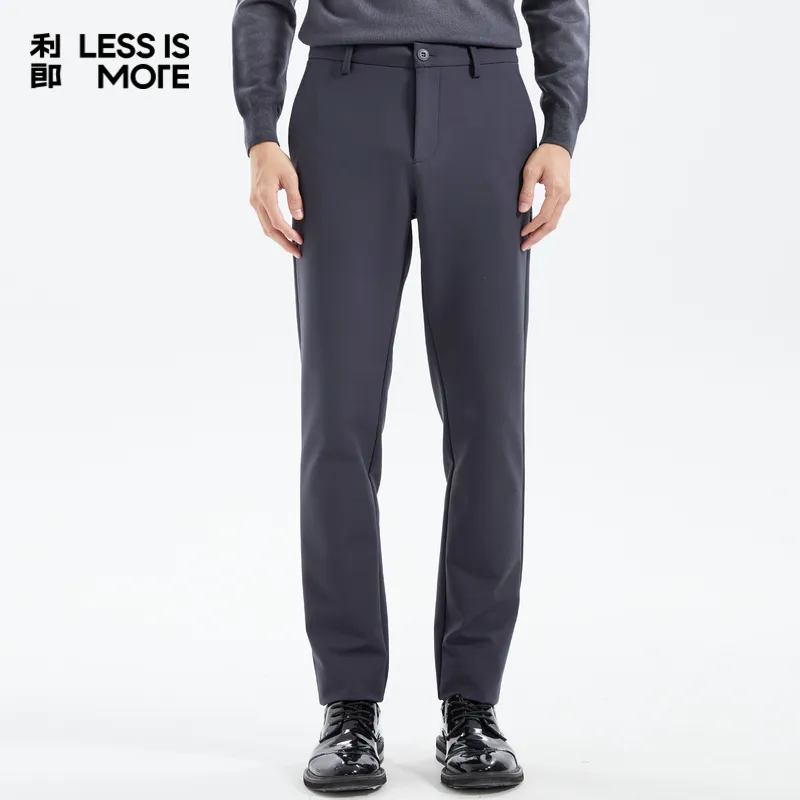 LESS IS MORE Casual Pants Men's Dark Gray-1