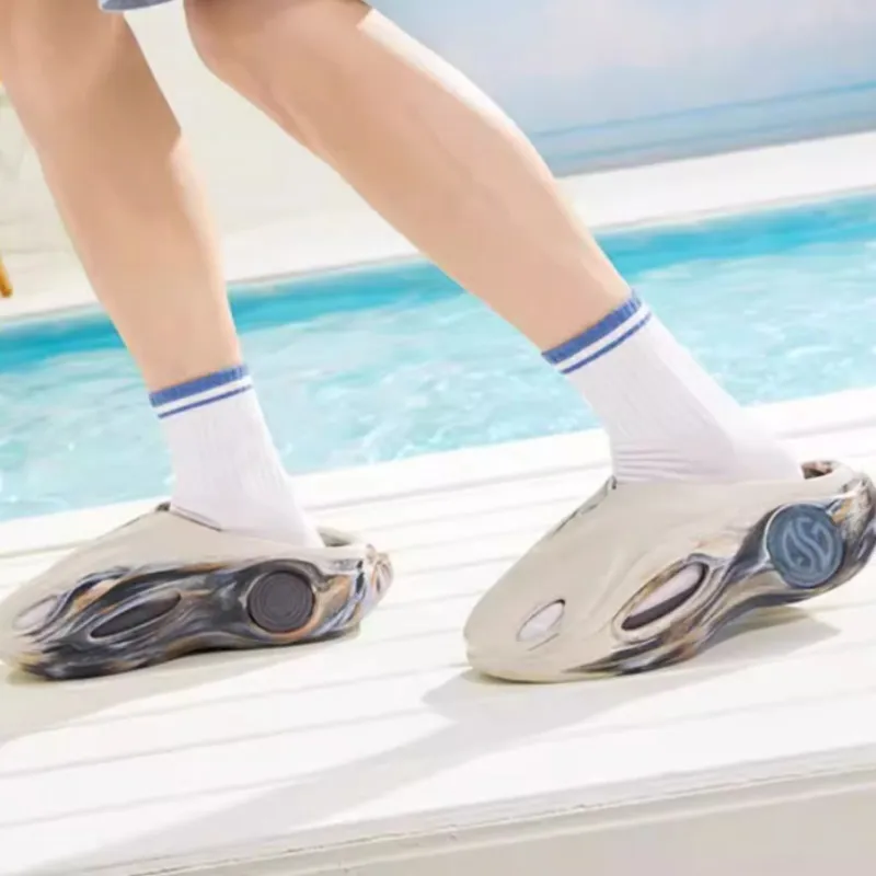 361° Whale Cruise 2 Clogs Unisex Cream Gray-8