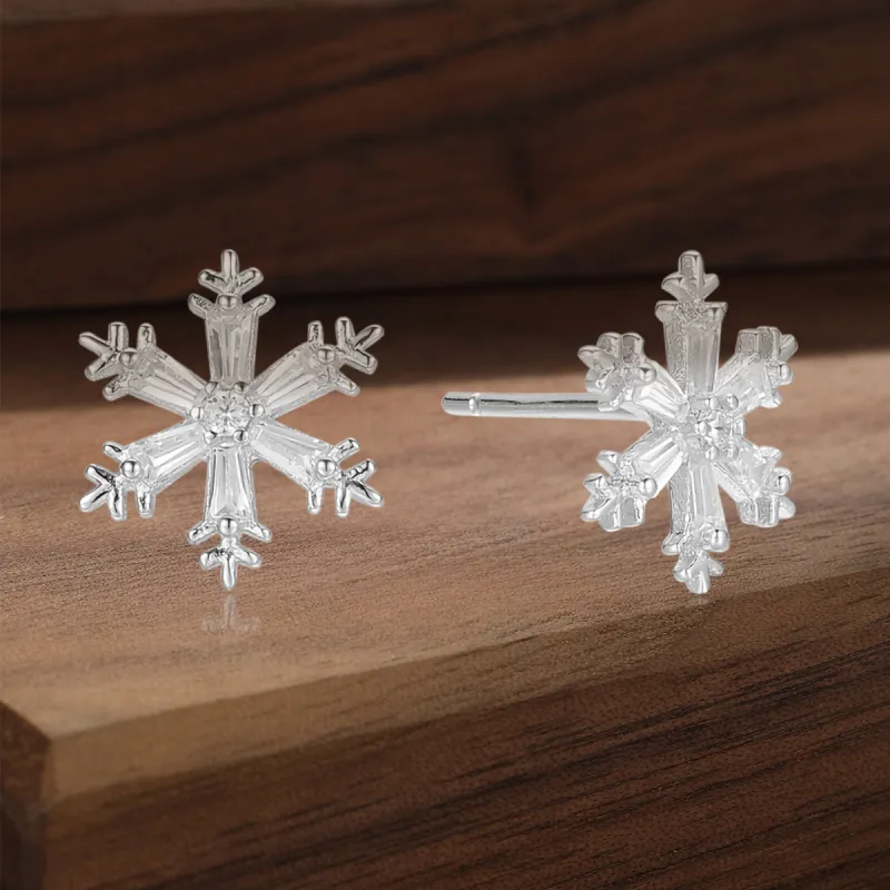 STARKING 925 Sterling Silver Stud Earrings Women's-1