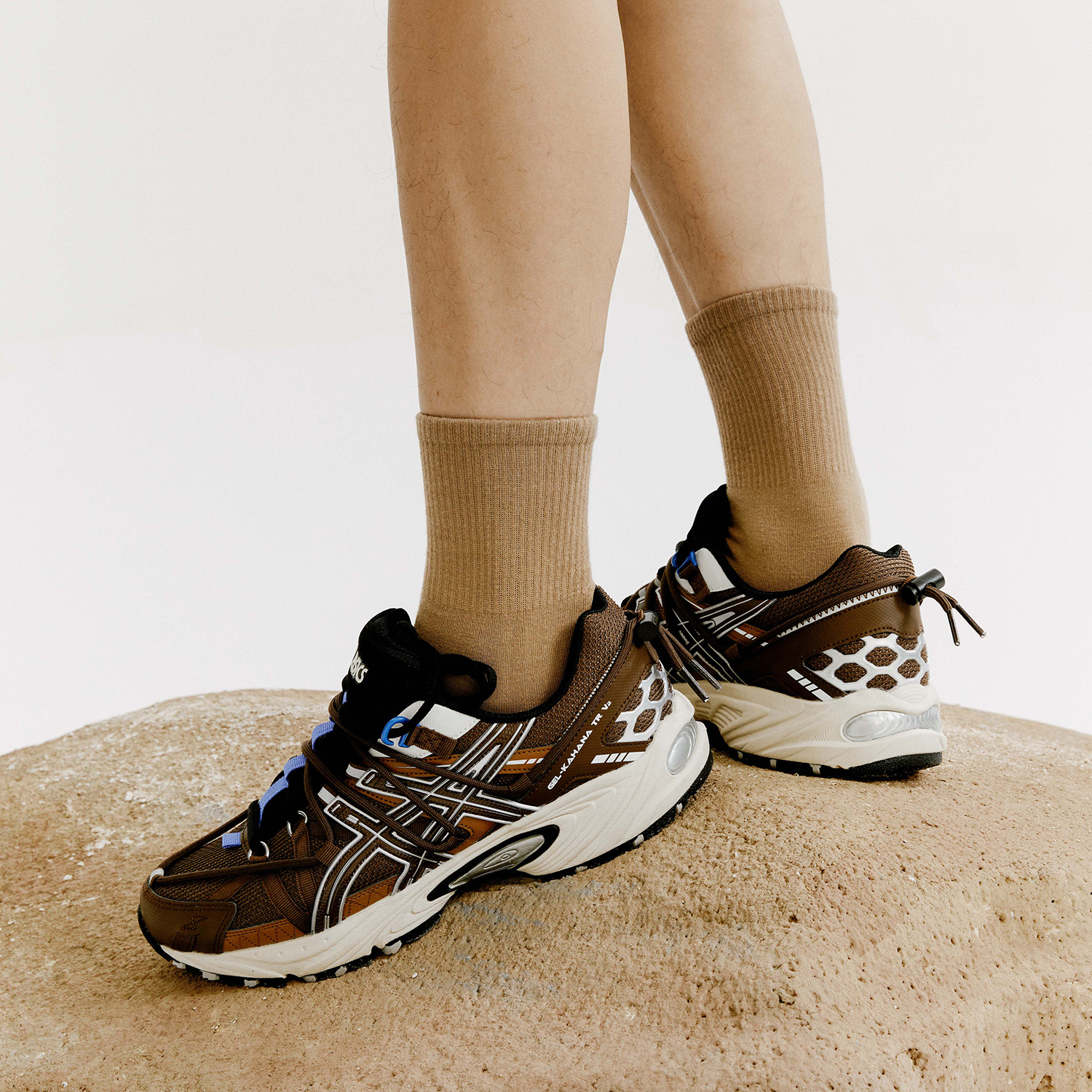 ASICS アシックス GEL-Kahana TR V2 BROWN Asics Gel Kahana TR V2 Mocha - POIZON