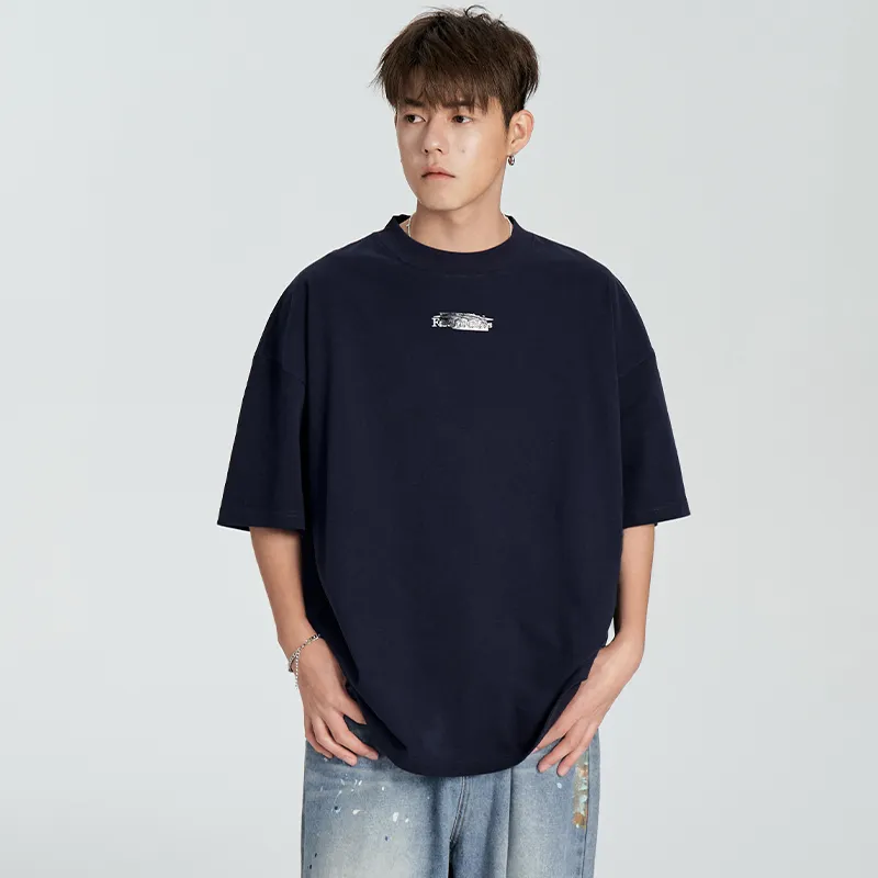 F426 Drop Shoulder Sleeve T Shirt Unisex-12