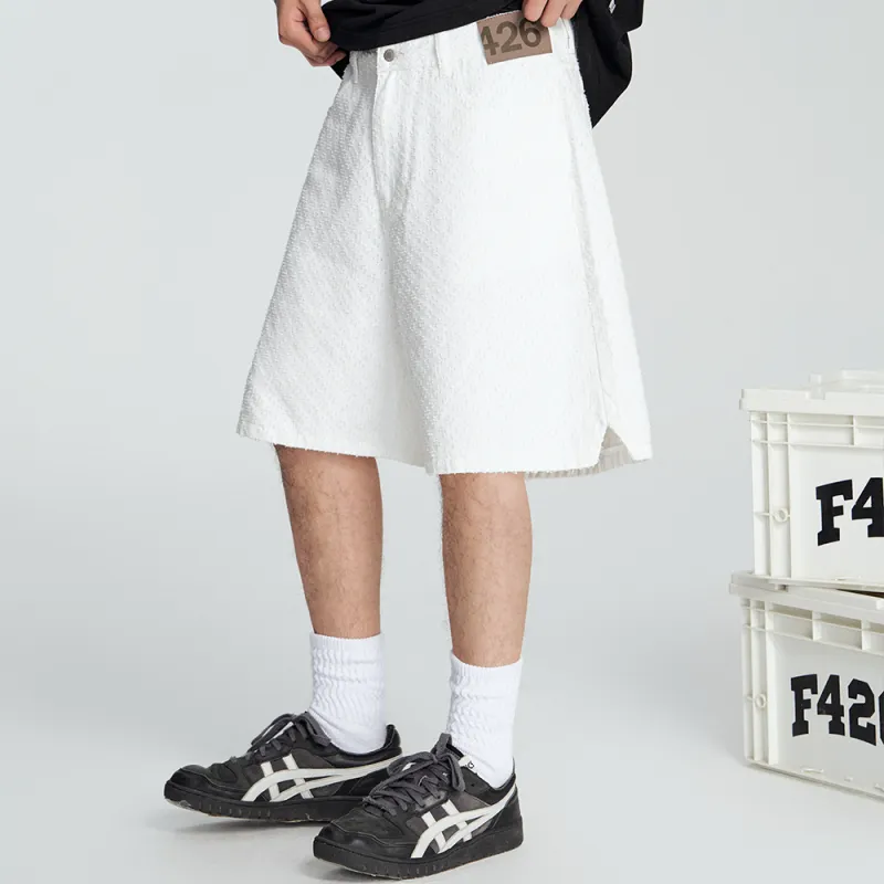F426 Denim Shorts Unisex-7