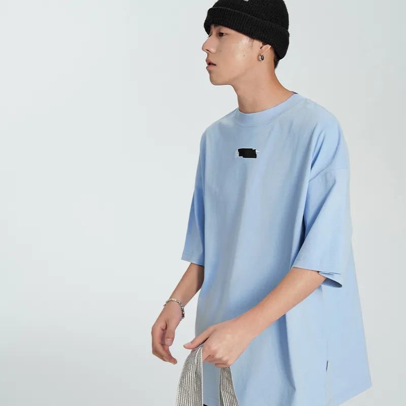 F426 Drop Shoulder Sleeve T Shirt Unisex-3