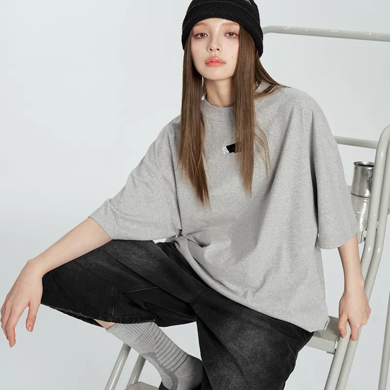 F426 Drop Shoulder Sleeve T Shirt Unisex-18