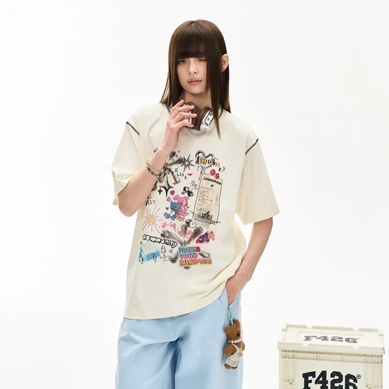 F426 T Shirts Women's-3