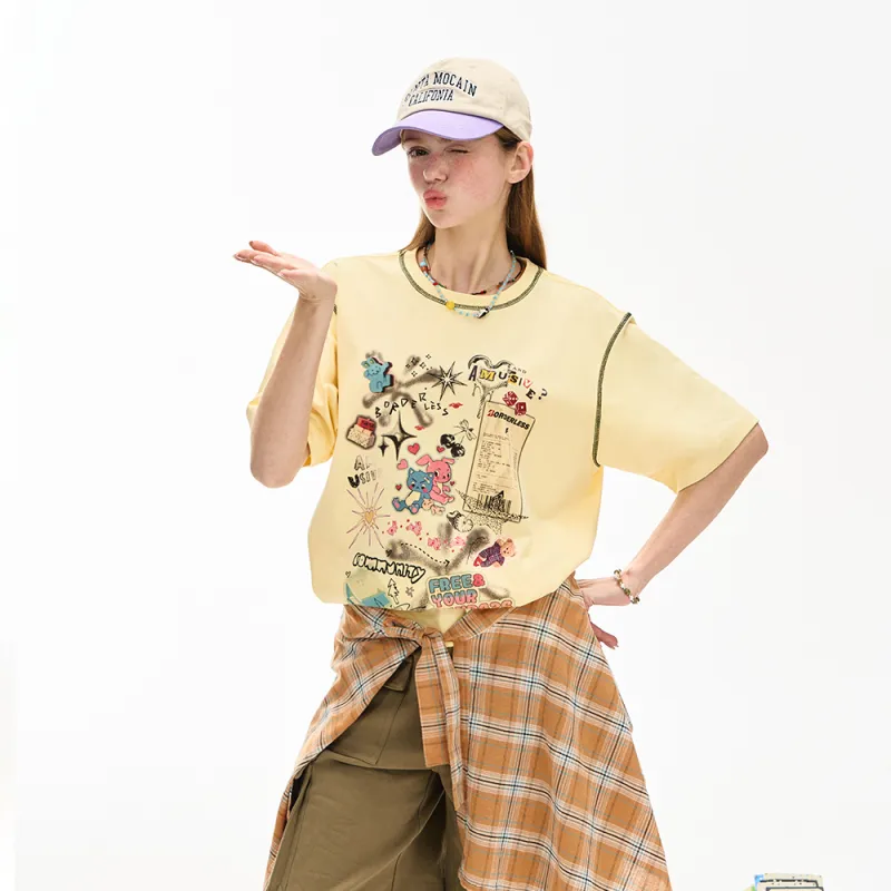 F426 T Shirts Women's-8