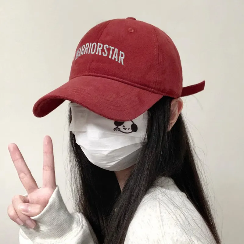 Warrior Cotton Baseball Caps Unisex-2